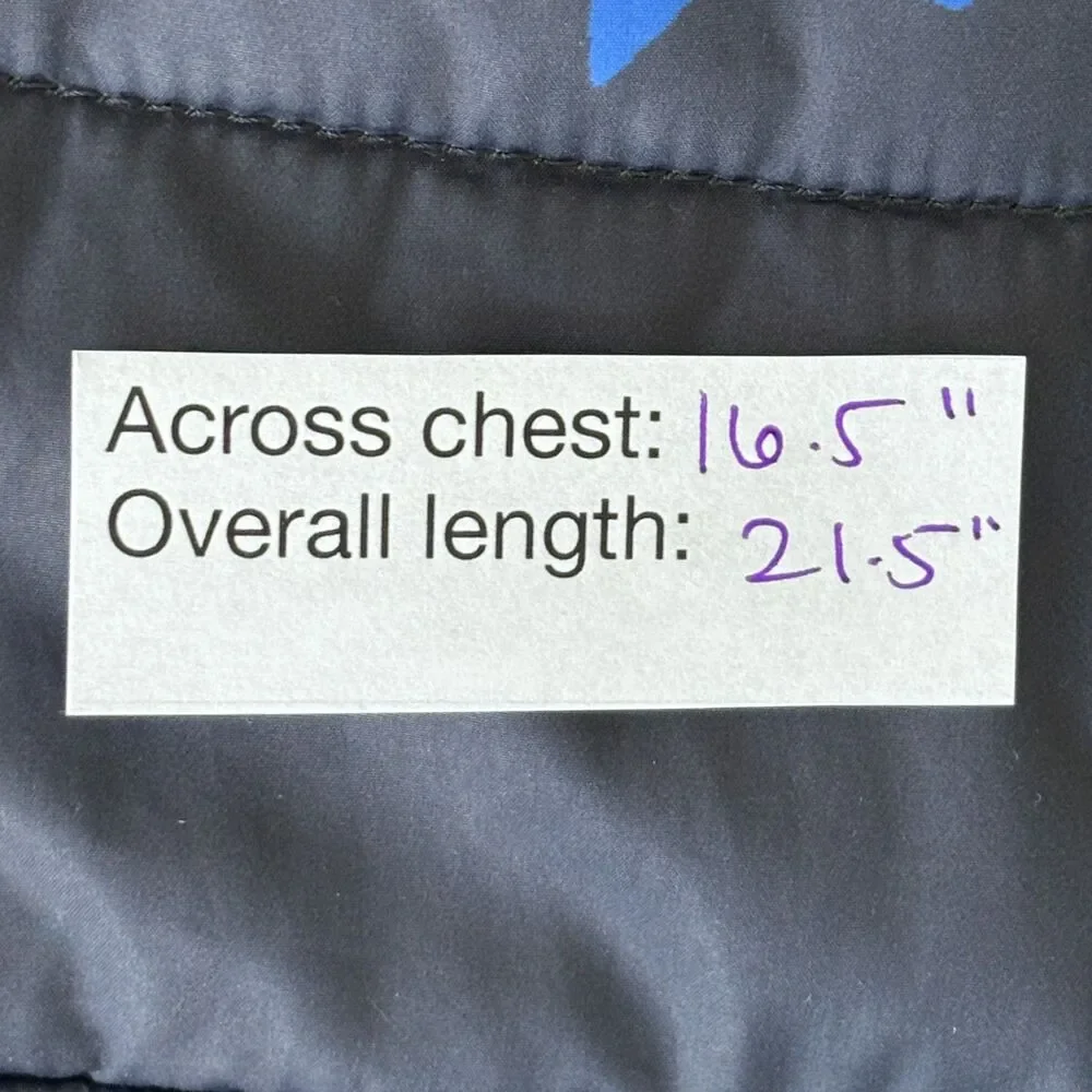 Mini Boden 4-5Y 110cm Navy Blue Star Puffer Parka Faux Fur Hood Winter Coat